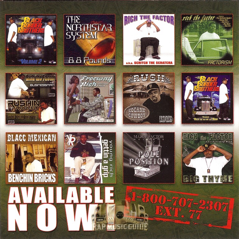 Rich The Factor - Swagger Roids II: CD-R. CD | Rap Music Guide